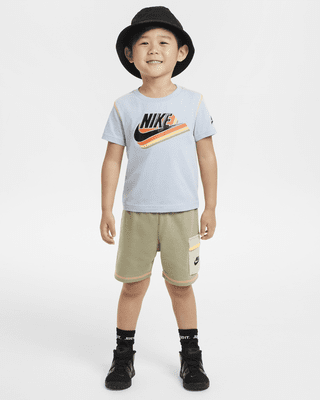 Детские шорты Nike Sportswear Reimagine Toddler French Terry Shorts Set