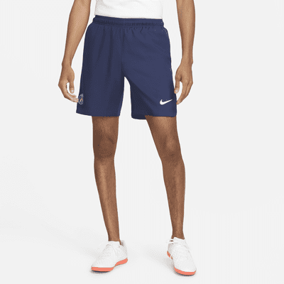 nike navy soccer shorts