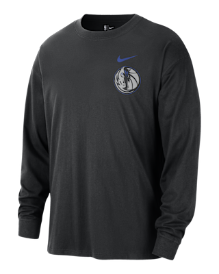 Мужская футболка Dallas Mavericks Essential City Edition Nike NBA Long-Sleeve