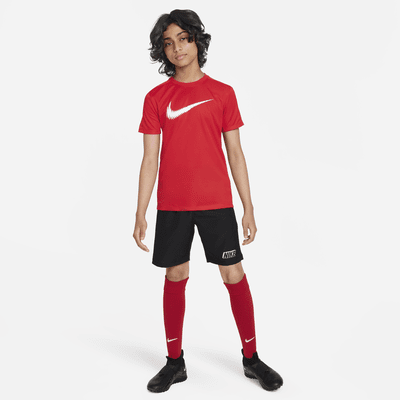 Playera de manga corta Dri-FIT para niños talla grande Nike Trophy23