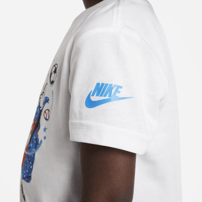 Nike-T-shirt med grafik til småbørn