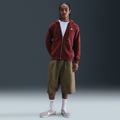 Nike Club Men's Full-Zip Fleece Hoodie