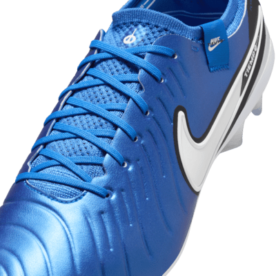 Nike Tiempo Legend 10 Elite low top voetbalschoenen (stevige ondergrond)