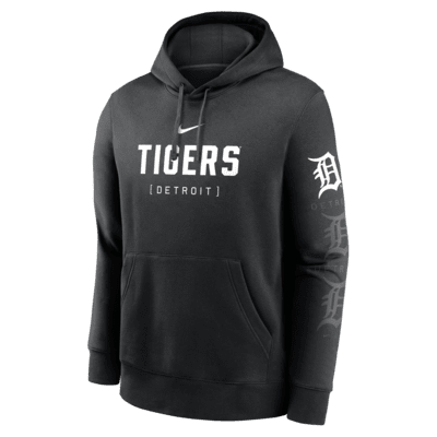 Detroit Tigers Fashion Club Men's Nike MLB Pullover Hoodie