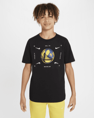 Golden State Warriors Older Kids' (Boys') Nike NBA Logo T-Shirt. Nike UK