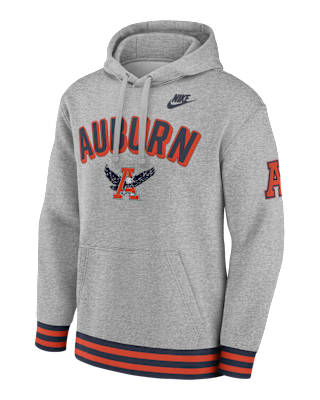 Мужское худи Auburn Legacy Retro Men’s Nike College Pullover Hoodie
