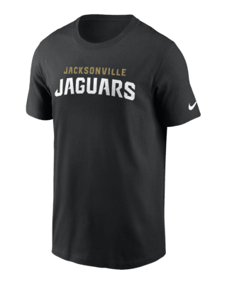 Мужская футболка Jacksonville Jaguars Primetime Wordmark Essential Nike NFL