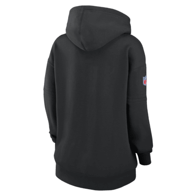 New York Giants Crucial Catch Club Women's Nike NFL Pullover Hoodie