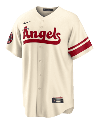 Los Angeles Angels Shohei Ohtani Authentic City Connect Cream Nike Jersey  44 - L - Body Logic