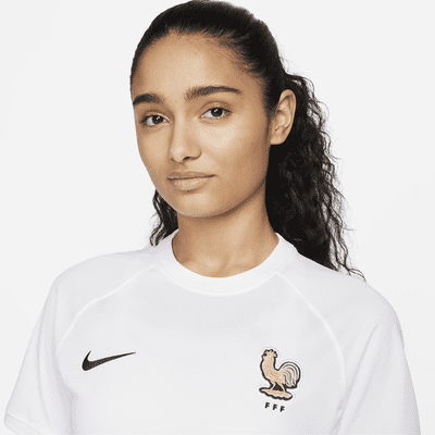 Jersey de fútbol Nike Dri-FIT del FFF visitante 2022 Stadium para mujer