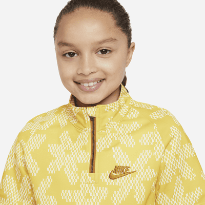 Nike Sportswear Big Kids' (Girls') Printed Short-Sleeve Dress