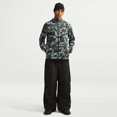 ナイキ テック メンズ フルジップ フリース カモ ウィンドランナー ジャケット