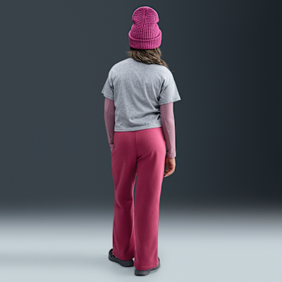 Nike Sportswear Club Fleece Girls' Wide-Leg Pants