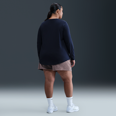 Nike Sportswear Club Women's Long-Sleeve T-Shirt (Plus Size)