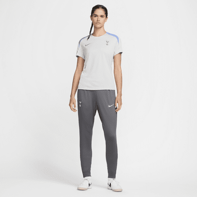 Tottenham Hotspur Strike Nike Dri-FIT Kurzarm-Fußballoberteil aus Strickmaterial für Damen