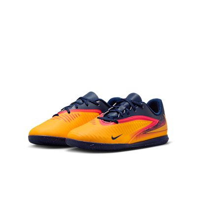 รองเท้าฟุตบอลเด็กโตสําหรับสนามในร่ม/คอร์ท Nike Jr. Phantom 6 Low Club "Erling Haaland"
