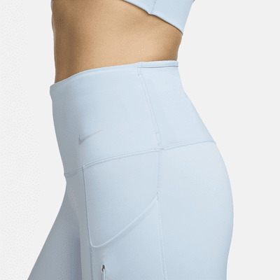 Legging taille mi-haute à maintien supérieur et coupe longue avec poches Nike Go pour femme