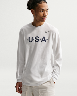 Мужские  Nike Team USA Primary Dri-FIT Long-Sleeve Top