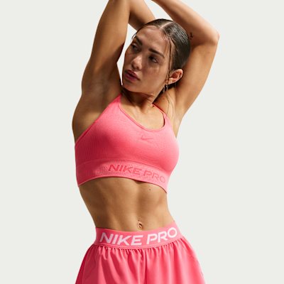Nike Pro Seamless Women's Light-Support Padded Sports Bra