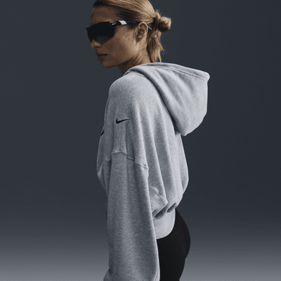 Nike Sportswear Women's Oversized Cropped French Terry Pullover Hoodie