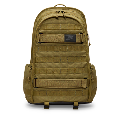 beige nike backpack