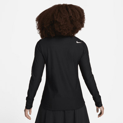 Playera de golf con cierre de 1/4 Dri-FIT ADV para mujer Nike Tour