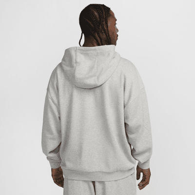 Felpa pullover oversize in French Terry con cappuccio Nike Club Fleece – Uomo