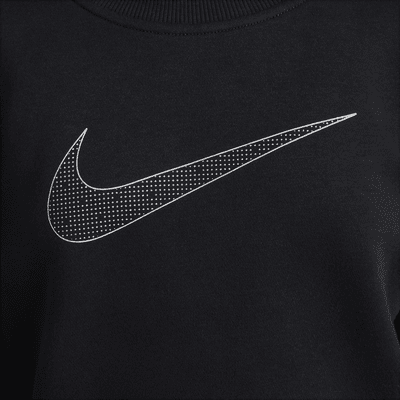 Nike Sportswear Club Fleece túlmérezetett pulóver nagyobb gyerekeknek (lányoknak)