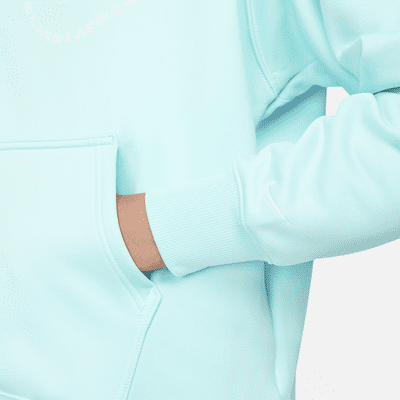 Sudadera con gorro de entrenamiento sin cierre de tejido Fleece para mujer Nike Therma-FIT