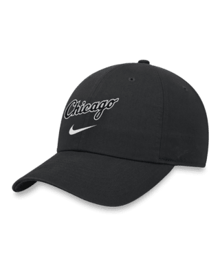 NEW Nike Heritage 86 Black/White Adjustable Golf Hat/Cap 