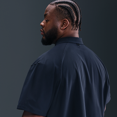 Nike 24.7 PerfectStretch Men's Dri-FIT Short-Sleeve Snap-Down Top