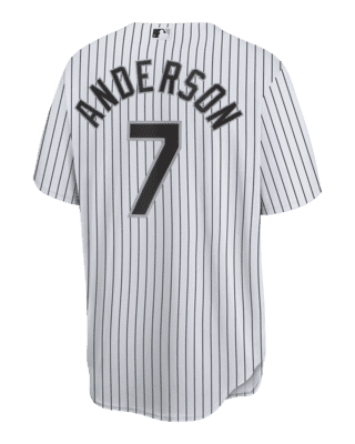 Luis Robert Chicago White Sox Nike 2021 Field of Dreams Replica Player  Jersey - Cream/Navy