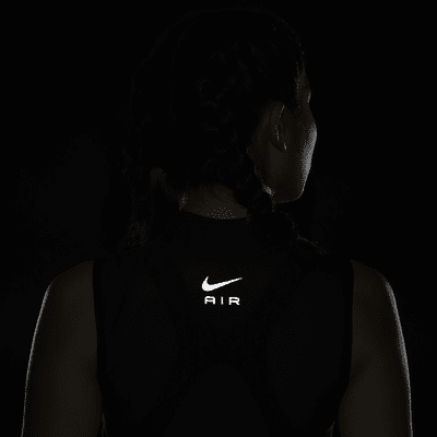 Nike Air Dri-FIT Women's 1/4-Zip Running Crop Top. Nike SG
