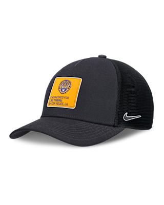 Мужские  LSU On-Field Rise Engineered Nike College Trucker Adjustable Hat