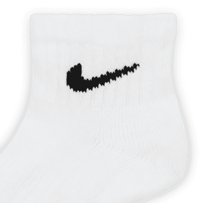 Nike Dri-FIT Performance Basics Little Kids' Ankle Socks (6 Pairs)