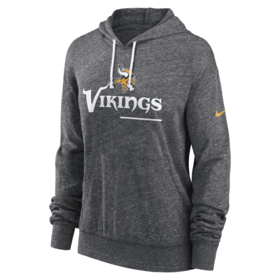 Sudadera con gorro sin cierre para mujer Nike Spirit Gym Vintage (NFL Minnesota Vikings)