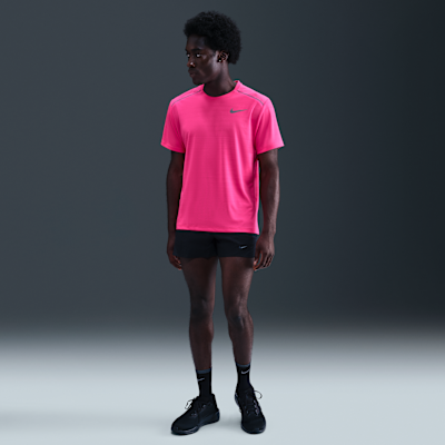 Nike Miler Hardlooptop met korte mouwen voor heren