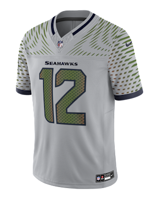 Мужские джерси 12s Seattle Seahawks Rivalries Collection Nike Dri-FIT NFL Limited Jersey
