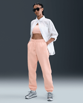 Женские  Nike Sportswear Phoenix Fleece High-Waisted Oversized Sweatpants