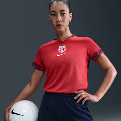 Noorwegen 2025/26 Stadium Thuis Nike Dri-FIT replicavoetbalshorts voor dames