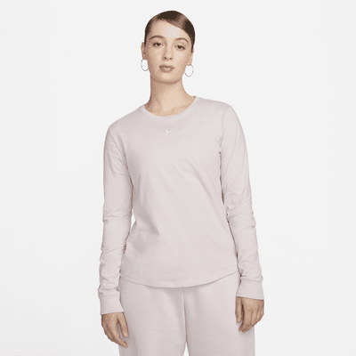 Playera de manga larga para mujer Nike Sportswear Premium Essentials