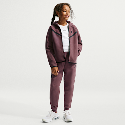Nike Sportswear Tech Fleece Girls' Full-Zip Hoodie