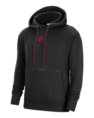 Miami Heat Courtside Men's Nike NBA Pullover Fleece Hoodie. Nike.com