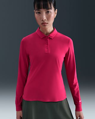 Женские  Nike Victory Dri-FIT Long-Sleeve Polo