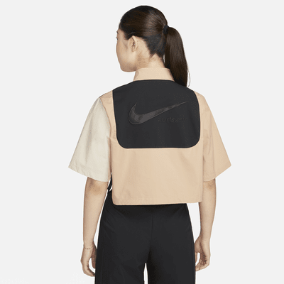 Nike Sportswear Collection Women's Collared Short-Sleeve Top