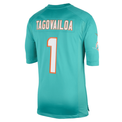 NFL Miami Dolphins (Tua Tagovailoa) Men's Game Football Jersey. Nike UK