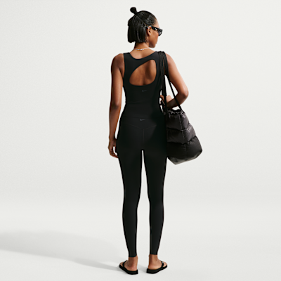 Γυναικείο ψηλόμεσο κολάν με κανονικό μήκος χωρίς ραφή μπροστά Nike Zenvy