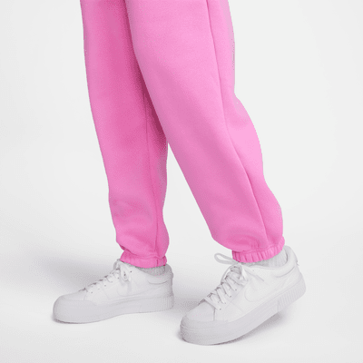 Pants de entrenamiento oversized de tiro alto para mujer Nike Sportswear Phoenix Fleece