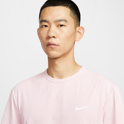 나이키 드라이 핏 UV 하이버스 남성 반팔 피트니스 탑