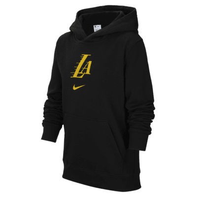 Los Angeles Lakers Club City Edition Nike NBA-hoodie voor peuters